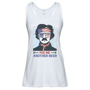 Pour Me Another Beer Funny 4th Of July Ladies Essential Flowy Tank