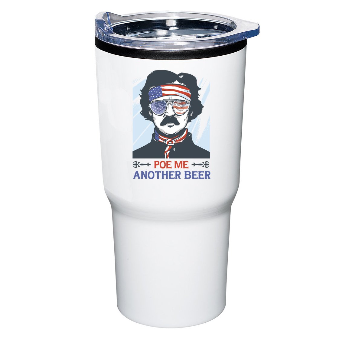 Pour Me Another Beer Funny 4th Of July Tumbler