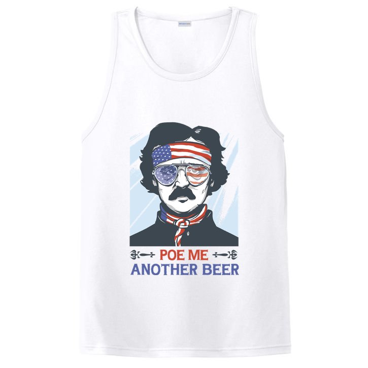 Pour Me Another Beer Funny 4th Of July PosiCharge Competitor Tank