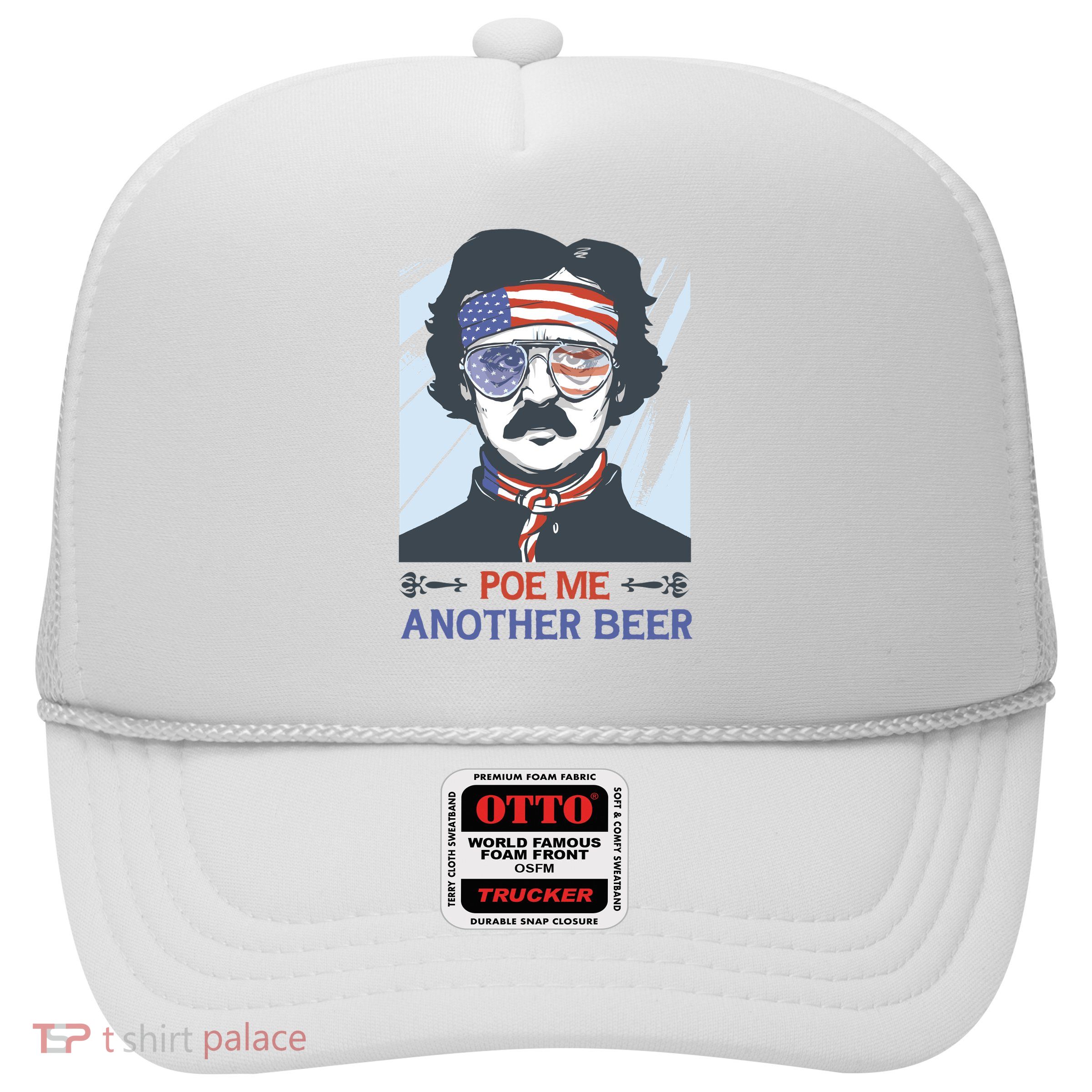 Pour Me Another Beer Funny 4th Of July Trucker Hat