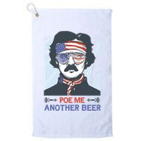 Pour Me Another Beer Funny 4th Of July Golf Towel
