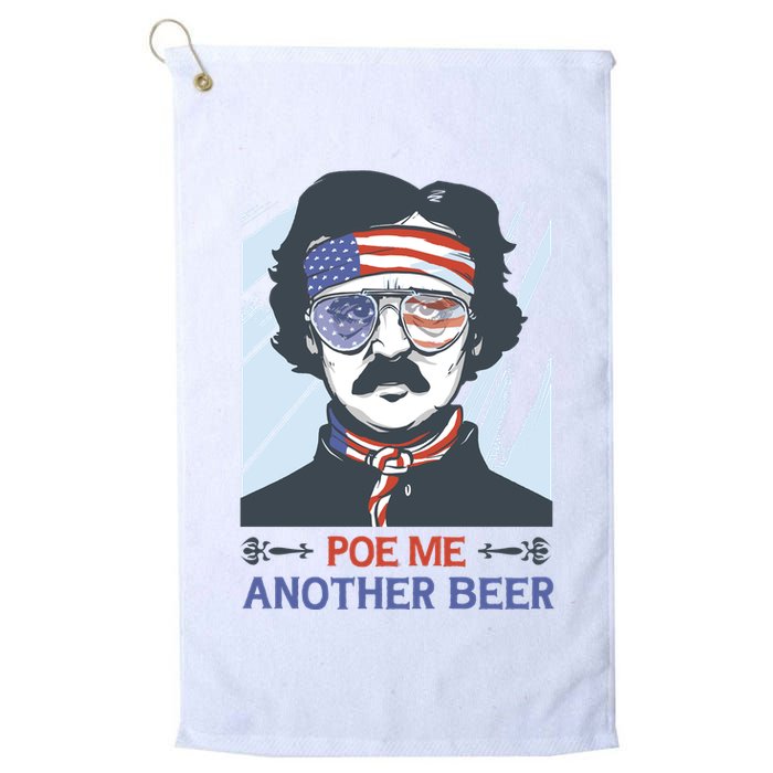 Pour Me Another Beer Funny 4th Of July Golf Towel