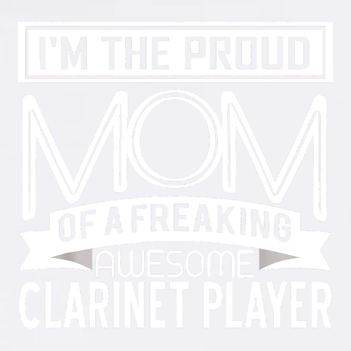 Proud Mom Awesome Clarinet Player Marching Band Mothers Gift Wool Snapback Cap