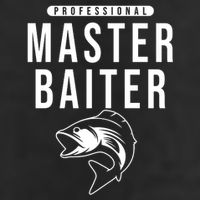 Professional Master Baiter Fishing 7 Panel Mesh Trucker Snapback Hat