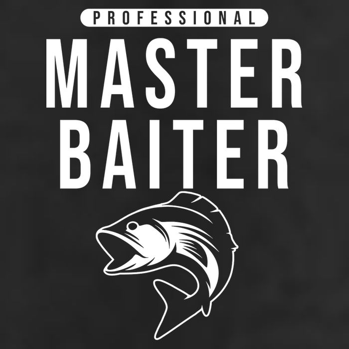 Professional Master Baiter Fishing 7 Panel Mesh Trucker Snapback Hat