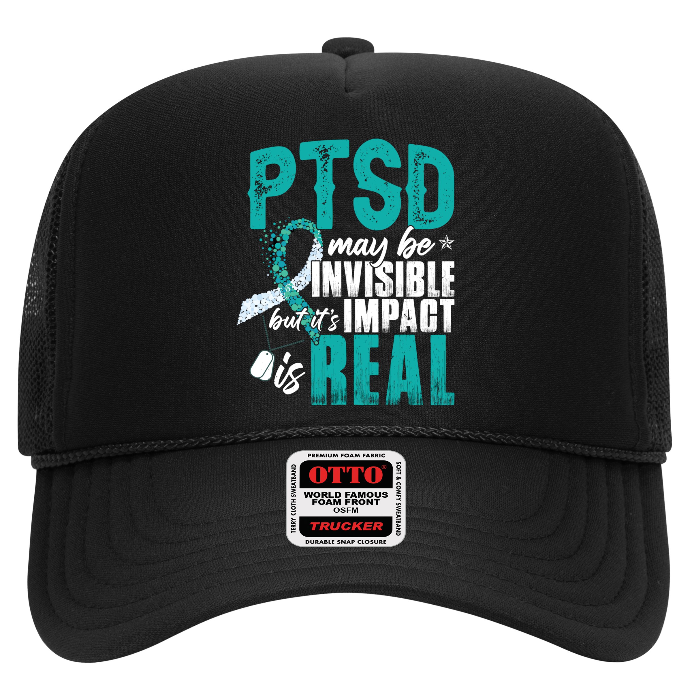Ptsd May Be Invisible Ptsd Awareness Month Cool Gift Hat