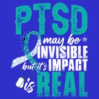 Ptsd May Be Invisible Ptsd Awareness Month Cool Gift Womens T-Shirt