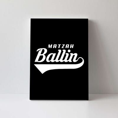 Passover Matzah Ballin Funny Seder Jewish Holiday Canvas