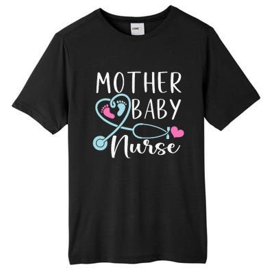 Postpartum Mother Baby Nurse Mom Baby Postpartum Nursing Tall Fusion ChromaSoft Performance T-Shirt