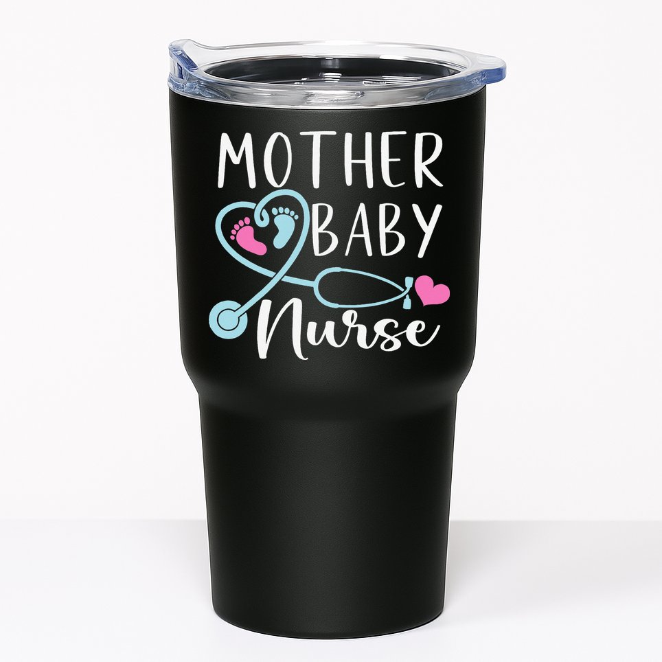 Postpartum Mother Baby Nurse Mom Baby Postpartum Nursing Tumbler