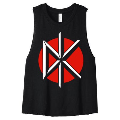 Punk Music Band By Rock Off Women's Racerback Cropped Tank