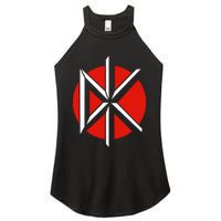 Punk Music Band By Rock Off Women's Perfect Tri Rocker Tank