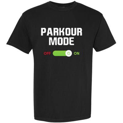 Parkour Mode Backflip Freerunning Urban Gymnastic Garment-Dyed Heavyweight T-Shirt