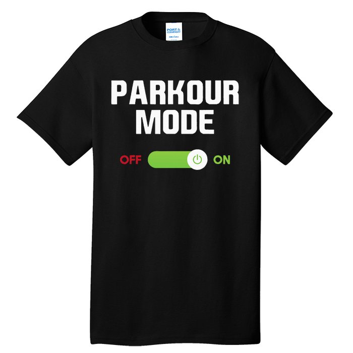 Parkour Mode Backflip Freerunning Urban Gymnastic Tall T-Shirt