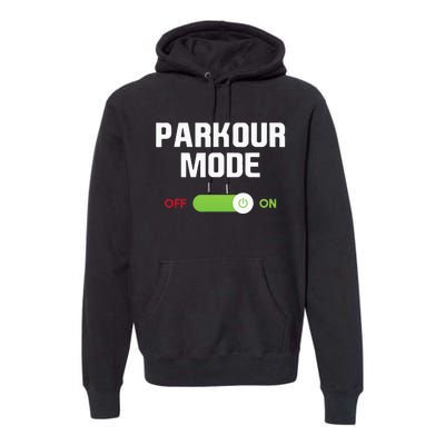 Parkour Mode Backflip Freerunning Urban Gymnastic Premium Hoodie