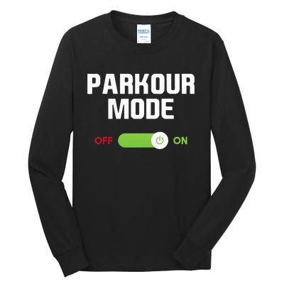 Parkour Mode Backflip Freerunning Urban Gymnastic Tall Long Sleeve T-Shirt