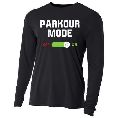 Parkour Mode Backflip Freerunning Urban Gymnastic Cooling Performance Long Sleeve Crew