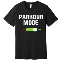 Parkour Mode Backflip Freerunning Urban Gymnastic Premium T-Shirt