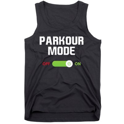 Parkour Mode Backflip Freerunning Urban Gymnastic Tank Top