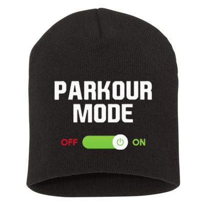 Parkour Mode Backflip Freerunning Urban Gymnastic Short Acrylic Beanie