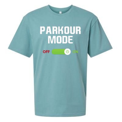 Parkour Mode Backflip Freerunning Urban Gymnastic Sueded Cloud Jersey T-Shirt