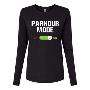 Parkour Mode Backflip Freerunning Urban Gymnastic Womens Cotton Relaxed Long Sleeve T-Shirt