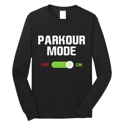 Parkour Mode Backflip Freerunning Urban Gymnastic Long Sleeve Shirt