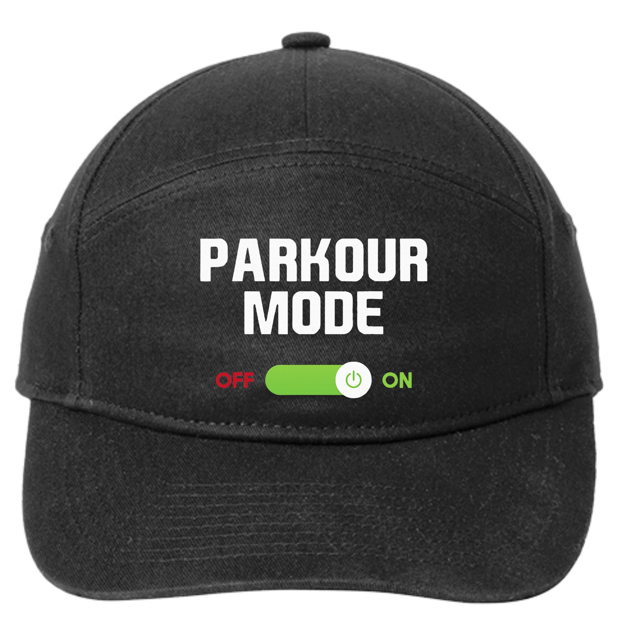 Parkour Mode Backflip Freerunning Urban Gymnastic 7-Panel Snapback Hat
