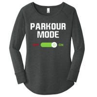 Parkour Mode Backflip Freerunning Urban Gymnastic Women's Perfect Tri Tunic Long Sleeve Shirt