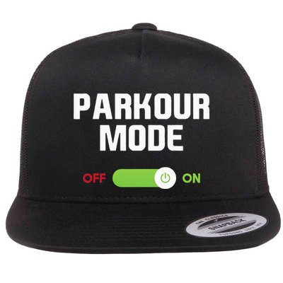 Parkour Mode Backflip Freerunning Urban Gymnastic Flatbill Hat