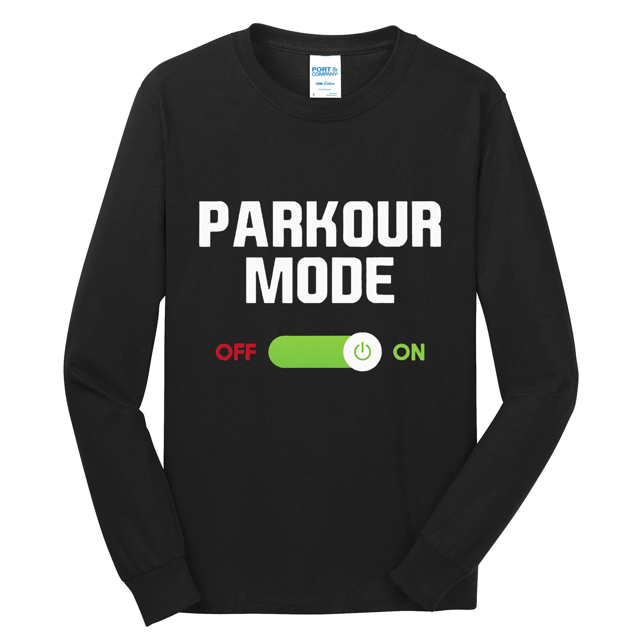 Parkour Mode Backflip Freerunning Urban Gymnastic Tall Long Sleeve T-Shirt