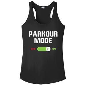 Parkour Mode Backflip Freerunning Urban Gymnastic Ladies PosiCharge Competitor Racerback Tank