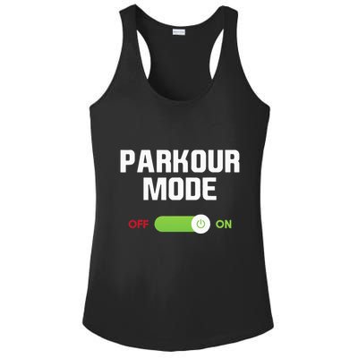 Parkour Mode Backflip Freerunning Urban Gymnastic Ladies PosiCharge Competitor Racerback Tank