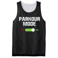 Parkour Mode Backflip Freerunning Urban Gymnastic Mesh Reversible Basketball Jersey Tank