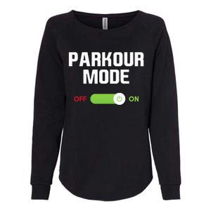 Parkour Mode Backflip Freerunning Urban Gymnastic Womens California Wash Sweatshirt