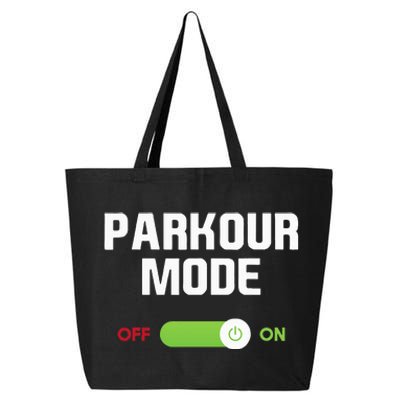 Parkour Mode Backflip Freerunning Urban Gymnastic 25L Jumbo Tote