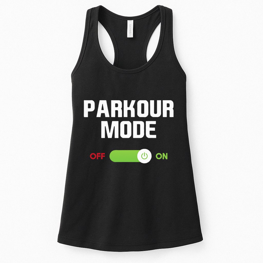 Parkour Mode Backflip Freerunning Urban Gymnastic Womens Tank Top