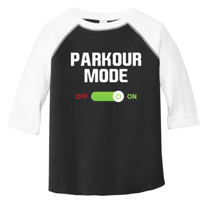 Parkour Mode Backflip Freerunning Urban Gymnastic Toddler Fine Jersey T-Shirt