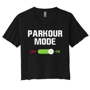 Parkour Mode Backflip Freerunning Urban Gymnastic Women's Crop Top Tee