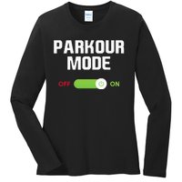 Parkour Mode Backflip Freerunning Urban Gymnastic Ladies Long Sleeve Shirt