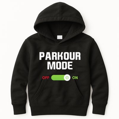 Parkour Mode Backflip Freerunning Urban Gymnastic Kids Hoodie