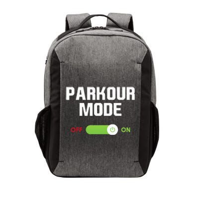 Parkour Mode Backflip Freerunning Urban Gymnastic Vector Backpack