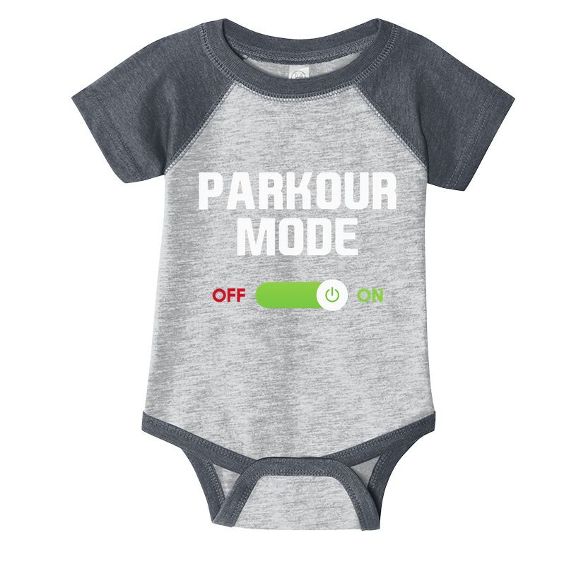Parkour Mode Backflip Freerunning Urban Gymnastic Infant Baby Jersey Bodysuit