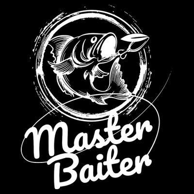 Professional Master Baiter Retro American Flag Funny Fishing T-Shirt