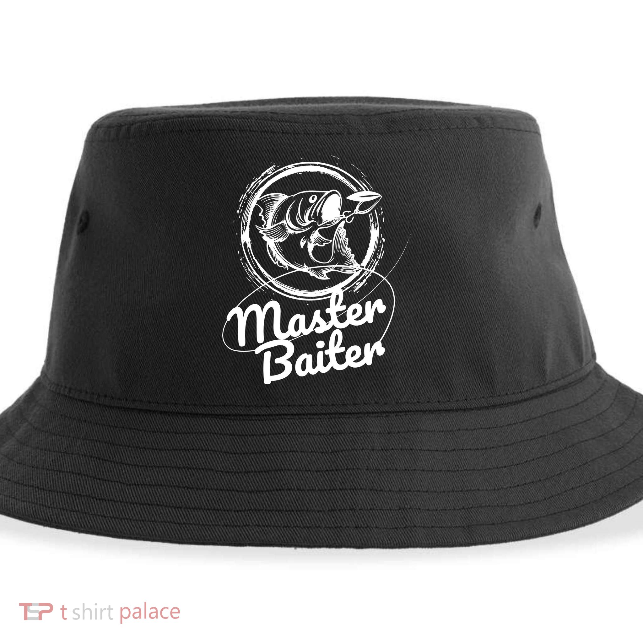 Professional Master Baiter Retro American Flag Funny Fishing Sustainable Bucket Hat