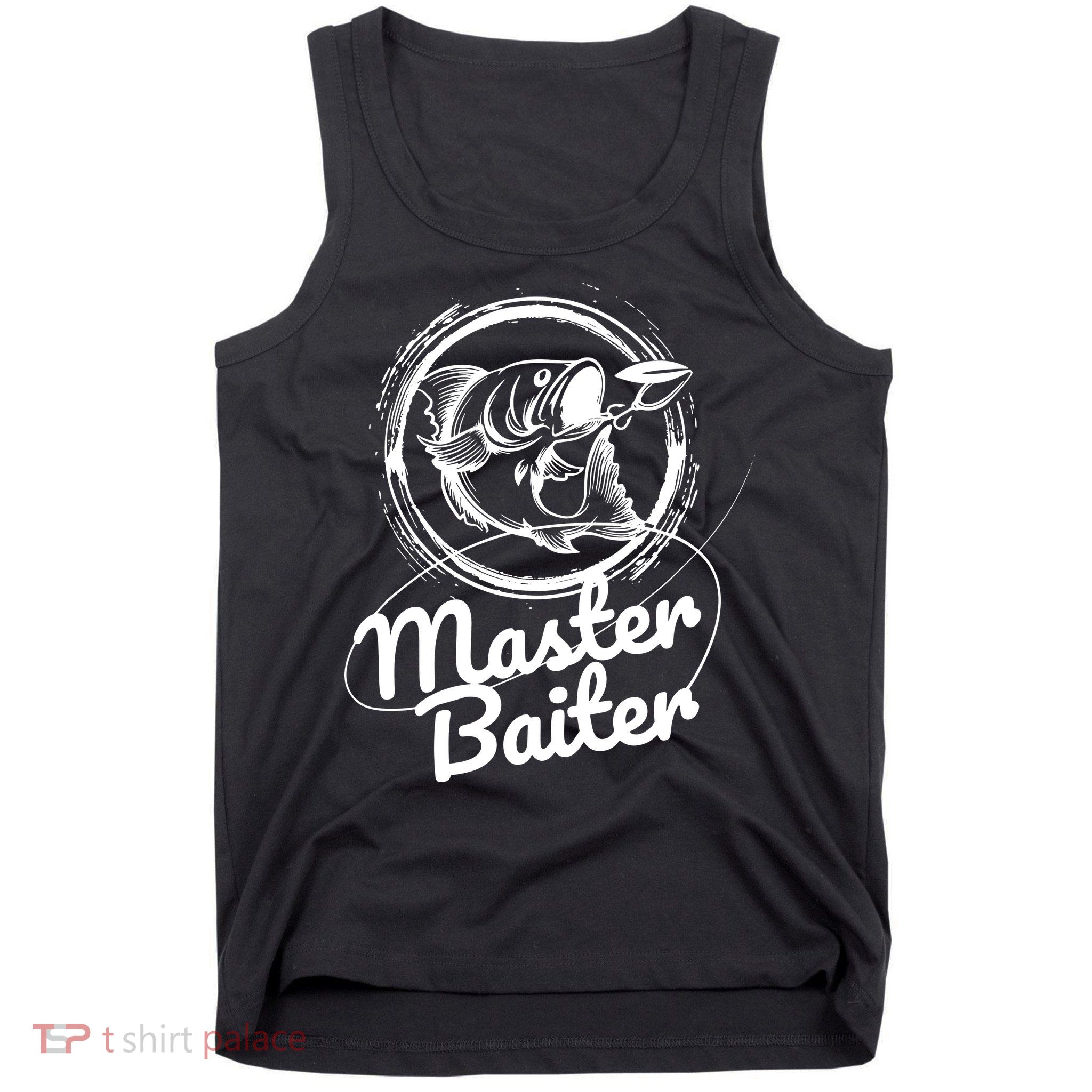 Professional Master Baiter Retro American Flag Funny Fishing Tank Top