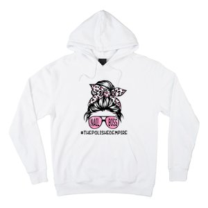 Poa7 Messy Bupoa7 Messy Bun Nail N Nail Boss The Polished Empire Nail Boss Woman Hoodie