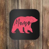 Pink Mama Bear Coaster