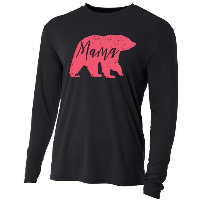 Pink Mama Bear Cooling Performance Long Sleeve Crew