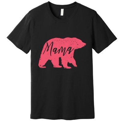 Pink Mama Bear Premium T-Shirt